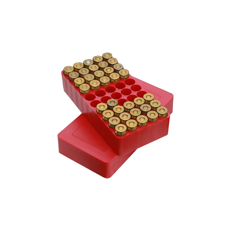 Scatola porta munizioni 9mm in plastica 50 colpi