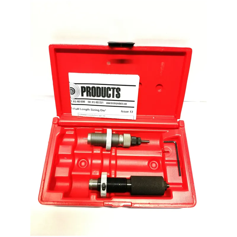 FORSTER PRODUCTS BENCH REST DIE SET 223 REM