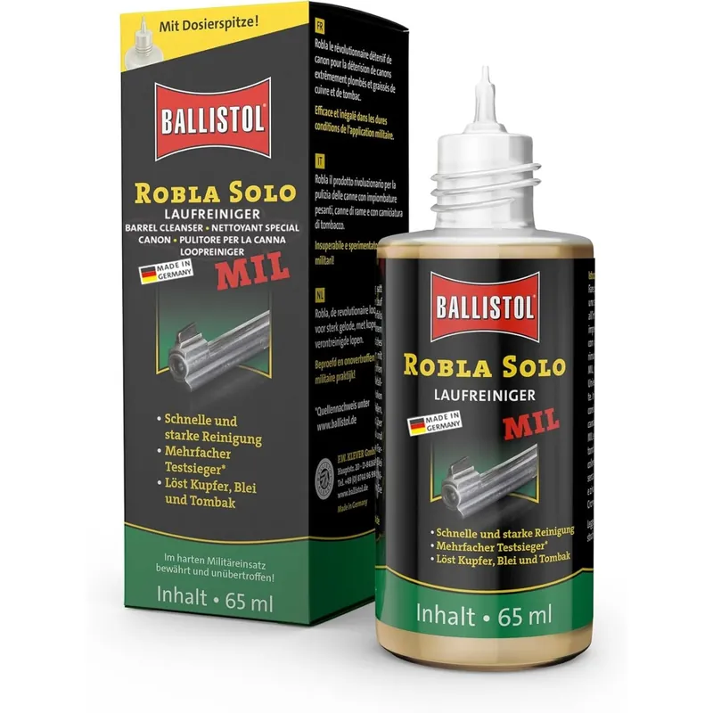 BALLISTOL ROBLA SOLVENTE SOLO MIL SPIOMBATORE da 65ml