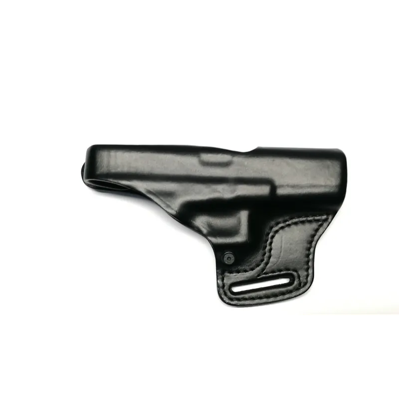 Fondina Mancina in cuoio Glock 19 - 23 - 25 color nero
