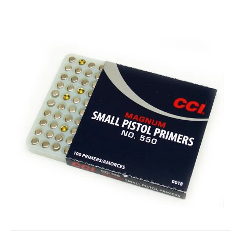 CCI 550 Small Pistol Magnum Inneschi - 1000 PZ.
