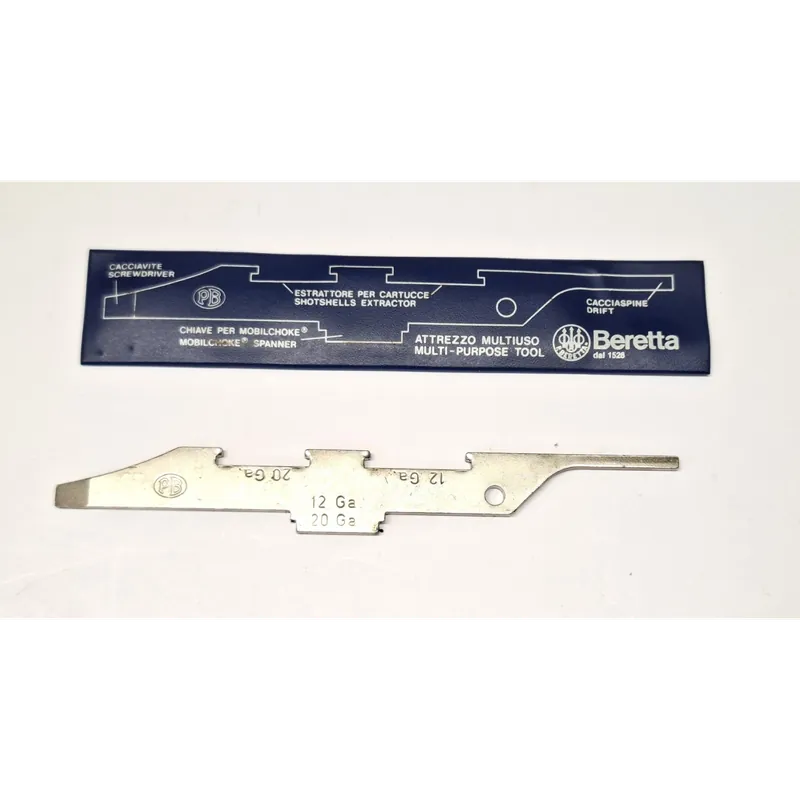 BERETTA ATTREZZO MULTIUSO CHIAVE ESTRATTORE 12 / 20