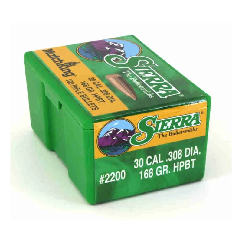 Sierra MATCHKING 30 Cal. 308 da 168 gr HPBT - 2200