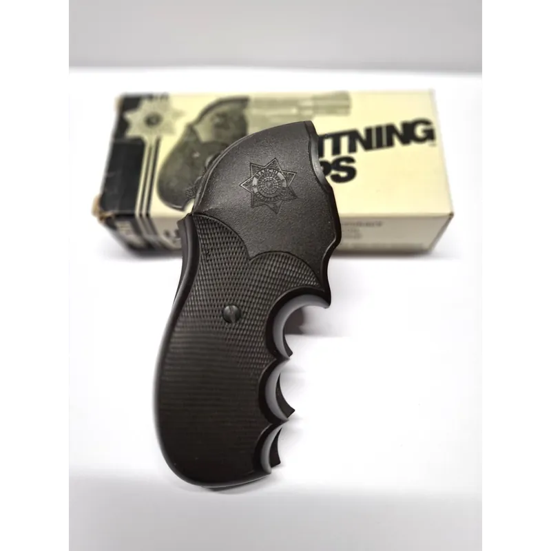Smith & Wesson K frame Round Butt Guancette Bianchi Grips
