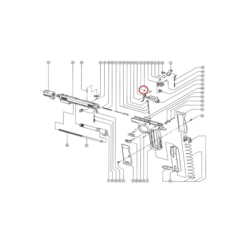 Tanfoglio spina 3.2 - Force 921 / 99