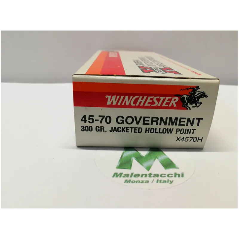 WINCHESTER 45-70 GOVERNMENT 300GR JH