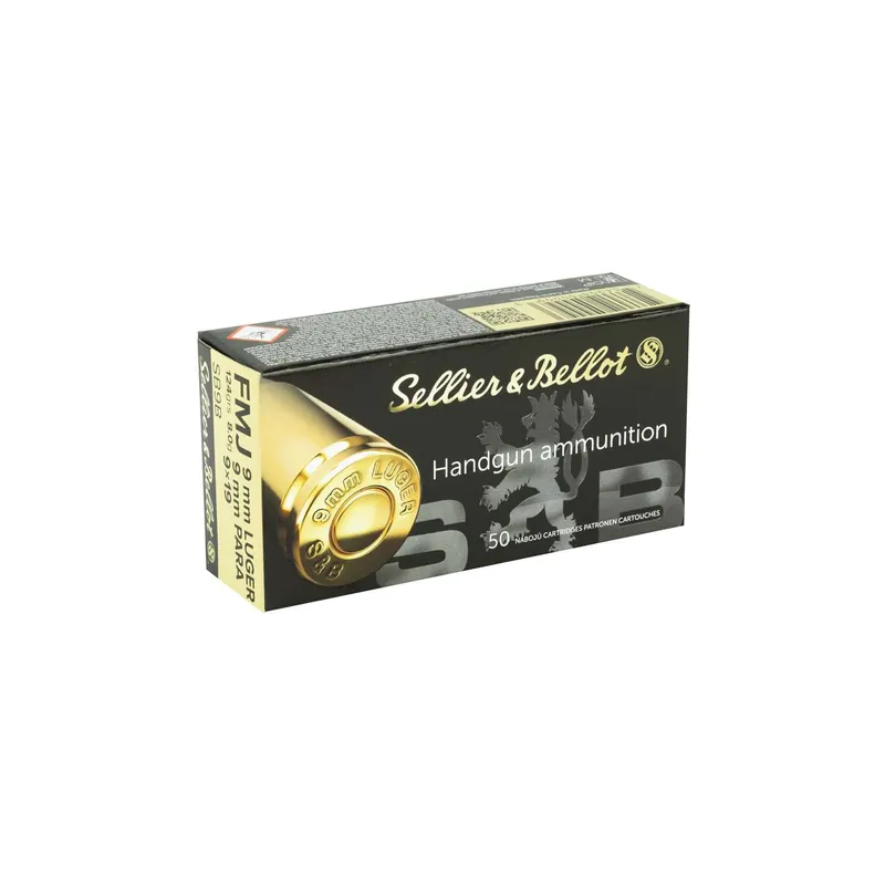 Sellier & Bellot 9x19 FMJ 124 gr