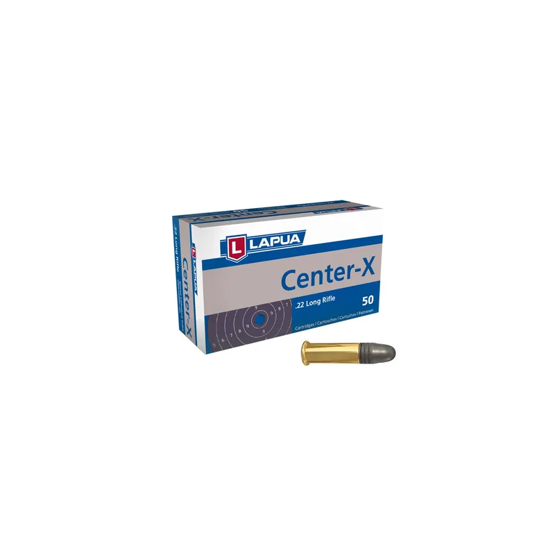 LAPUA MUNIZIONI CAL. 22 LR Center X