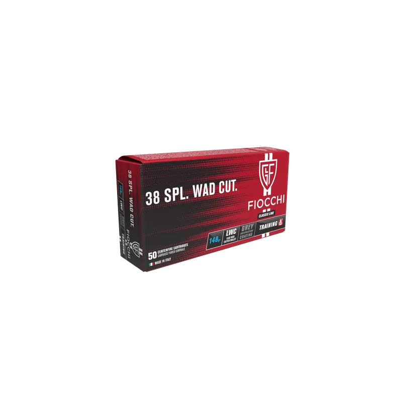Fiocchi 38 SPECIAL WAD CUTTER 148 gr LWC