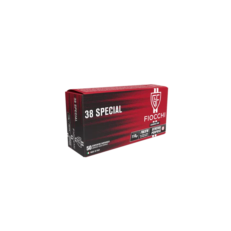 Fiocchi 38 SPECIAL 110 gr FMJFN
