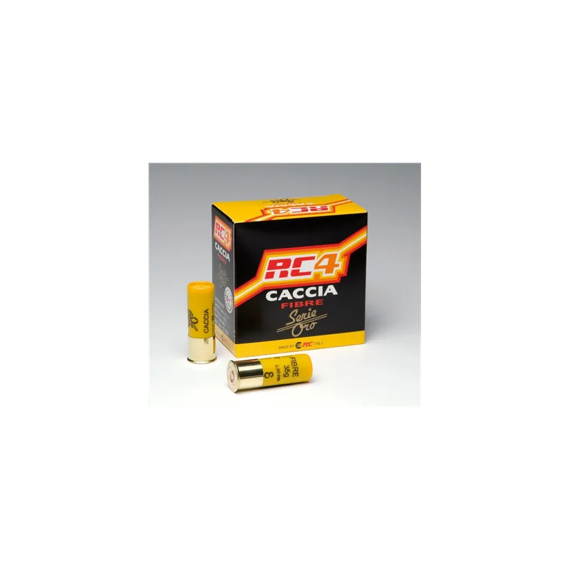 RC 4 CACCIA SERIE ORO FIBRE Cal. 12/70 da 35 gr