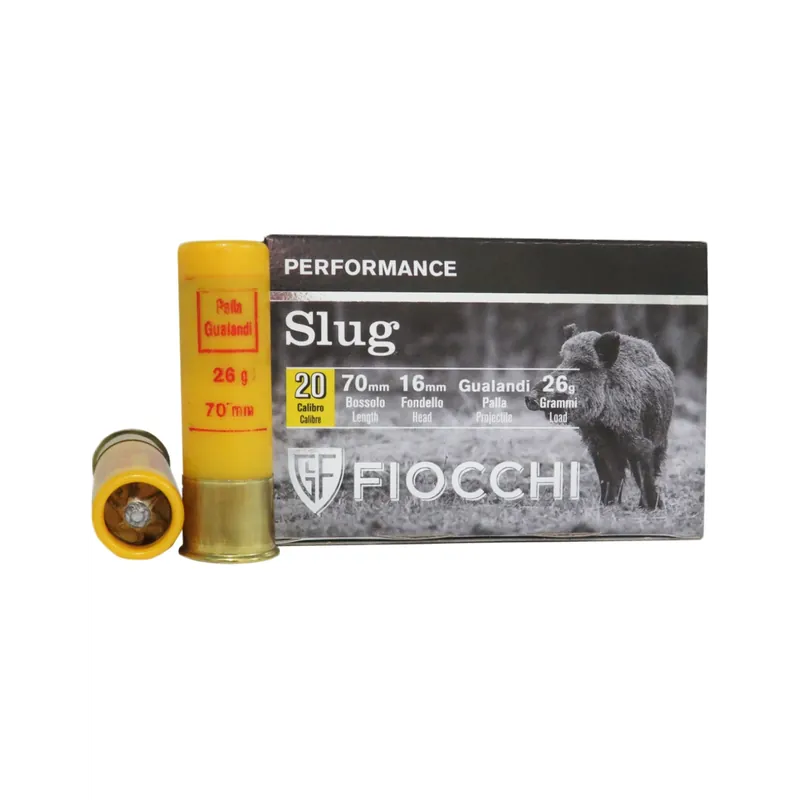 FIOCCHI 20 SLUG - PERFORMANCE