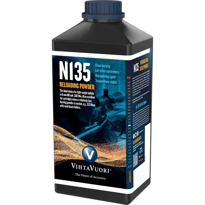 Vihtavuori Polvere N135 confezione da 1 Kg
