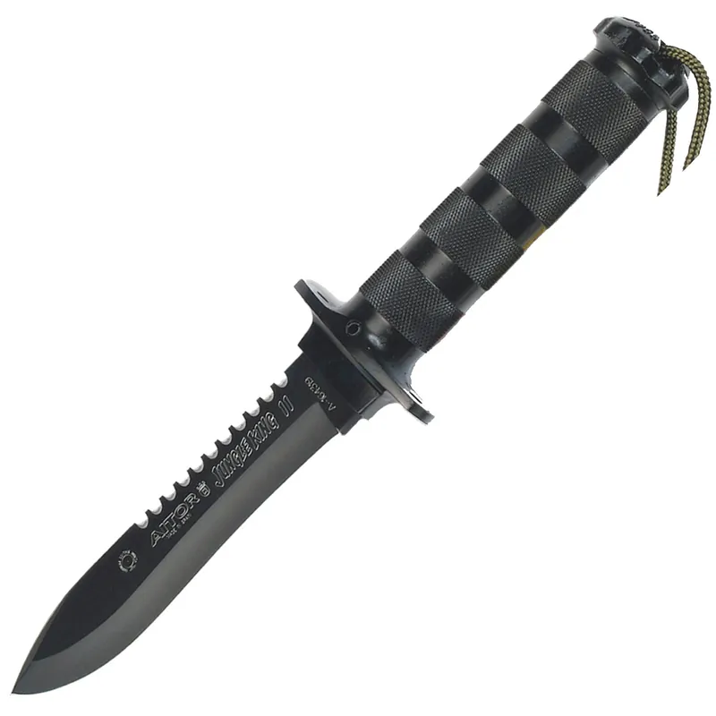 COLTELLO AITOR JUNGLE KING II NERO