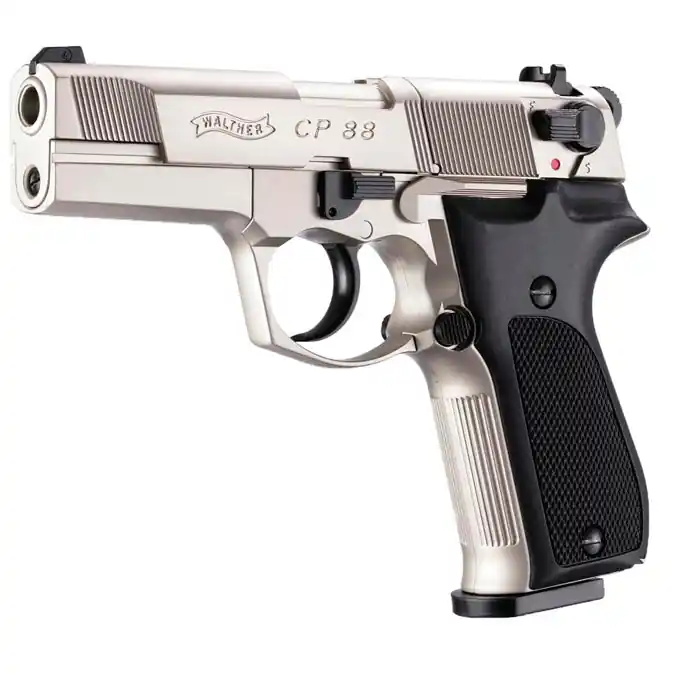 PISTOLA WALTHER CO2 CP88 4 NICHELATA