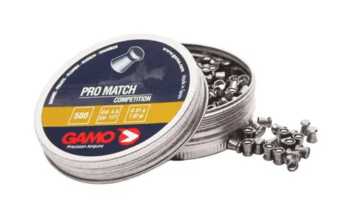 PALLINI GAMO PRO-MATCH CAL. 4,5MM (500 ud)