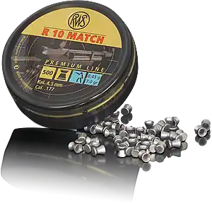 PALLINI RWS R-10 0,45 GR CAL. 4,5MM (500 ud)