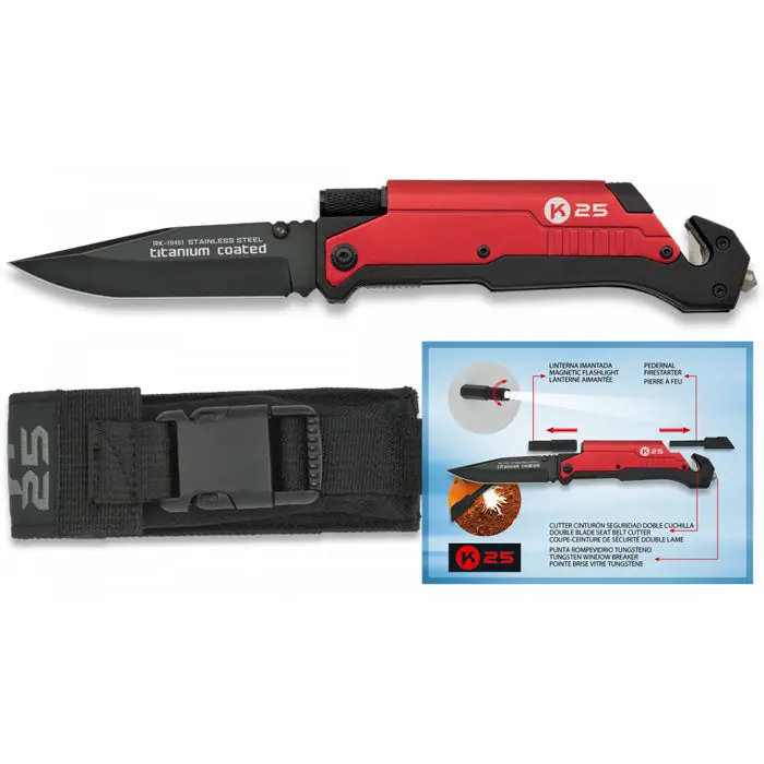 COLTELLO DA TASCA TATTICO K25 19451