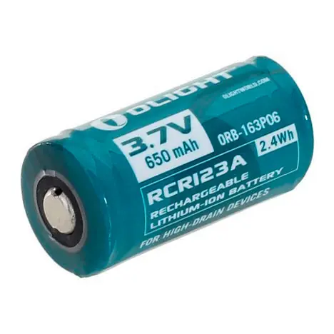 BATTERIA RICARICABILE OLIGHT RCR123