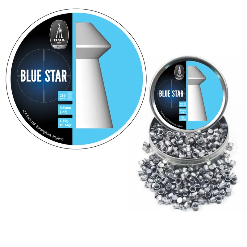 PALLINI BSA BLUE STAR CAL. 5,5MM (250 ud)