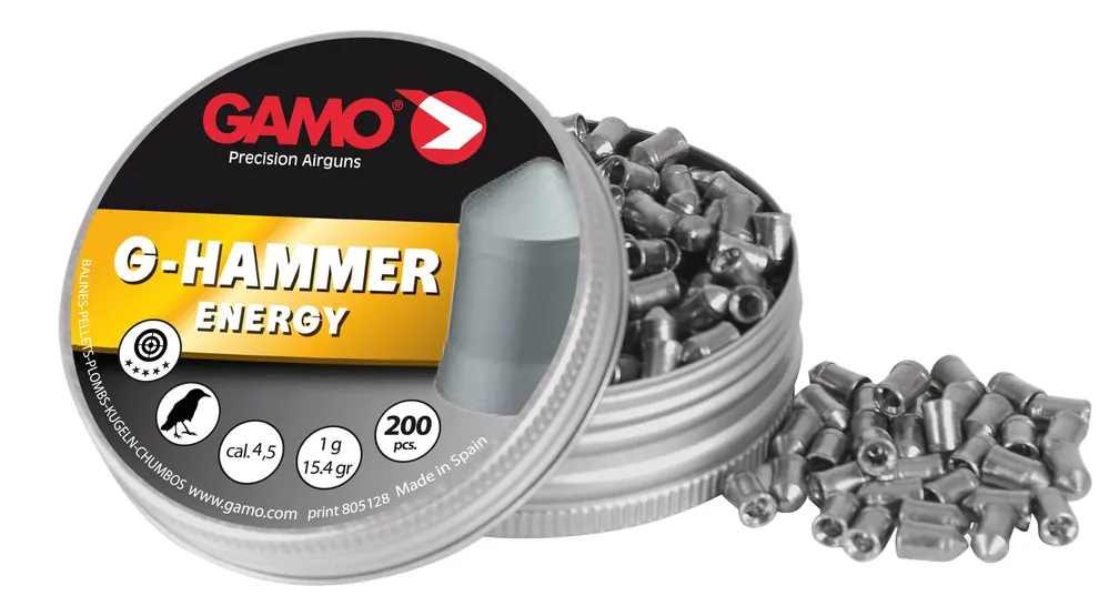 PALLINI GAMO G-HAMMER CAL. 4,5MM (200 ud)