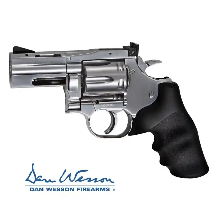 REVOLVER CO2 DAN WESSON 2.5‘‘ SILVER