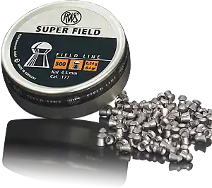 MUNIZIONI RWS SUPER FIELD 0,54 G CAL. 4.5MM (500UD)