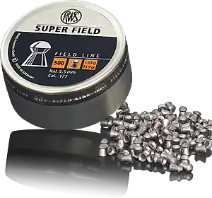 MUNIZIONI RWS SUPER FIELD 1,03 G CAL. 5.5MM (500UD)