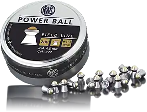 MUNIZIONI RWS POWER BALL 0,61 G (200UD)