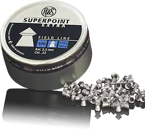 MUNIZIONI RWS SUPERPOINT EXTRA 0,94 G CAL. 5.5MM