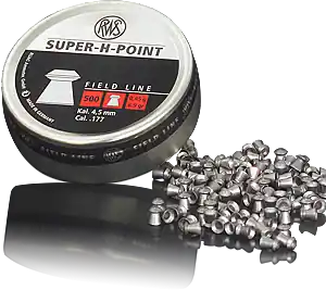 MUNIZIONI RWS SUPER-H-POINT 0,45 G CAL. 4.5.MM