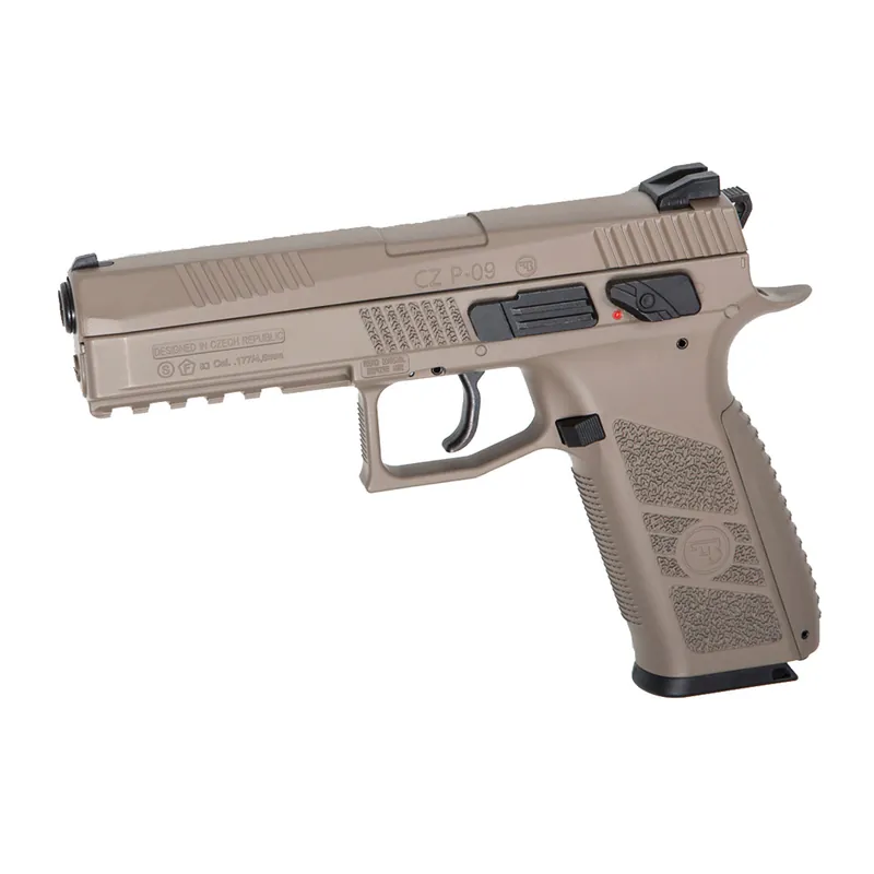 PISTOLA CO2 ASG CZ P-09 DUTY FDE BLOWBACK