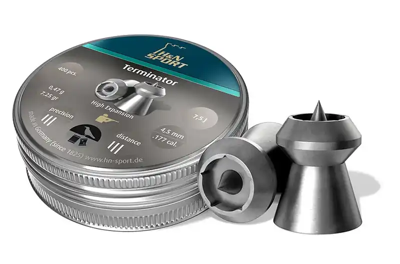 PALLINI H&N SPORT TERMINATOR CAL 4.5mm (400ud)