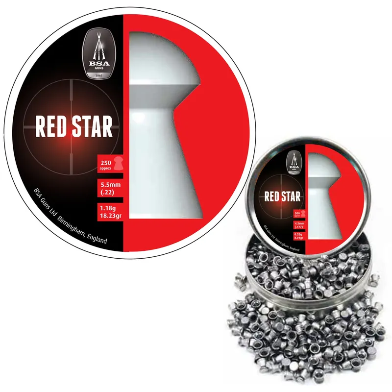 PALLINI BSA RED STAR CAL. 5,5MM (250 ud)