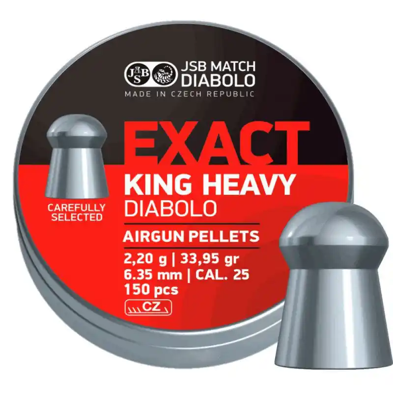PALLINI COMETA EXACT KING HEAVY CAL. 6,35MM (150 ud)