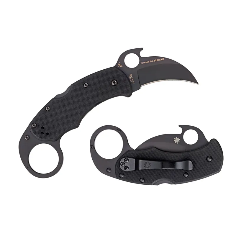 COLTELLO DA TASCA SPYDERCO KARAHAWK G-10