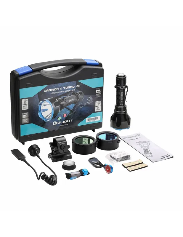 KIT DA CACCIA OLIGHT WARRIOR X TURBO 1100