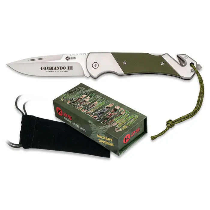 COLTELLO DA TASCA K25 COMANDO III 18701