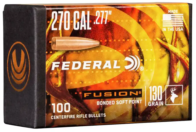 PUNTE DI PROIETTILE FEDERAL FUSION - .277" - 130 GRANI