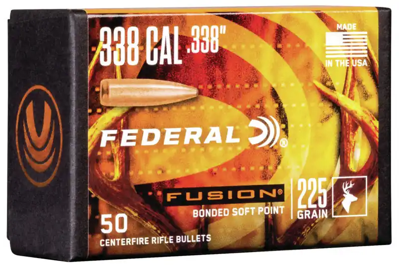 PUNTE DI PROIETTILE FEDERAL FUSION - .338" - 225 GRANI
