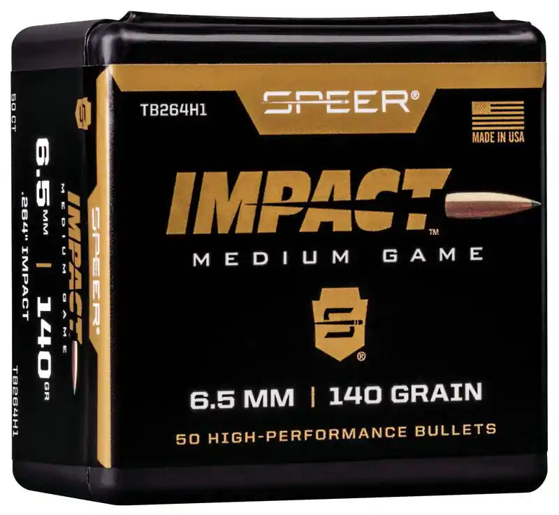 PUNTE DI PROIETTILE SPEER IMPACT - .264" - 140 GRANI