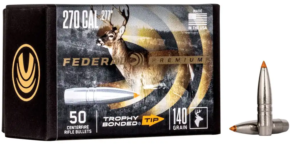 PUNTE DI PROIETTILE FEDERAL TROPHY BONDED TIP - .277" - 140 GRANI