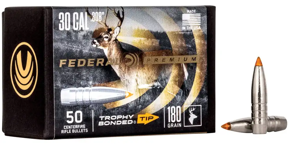 PUNTE DI PROIETTILE FEDERAL TROPHY BONDED TIP - .308" - 180 GRANI