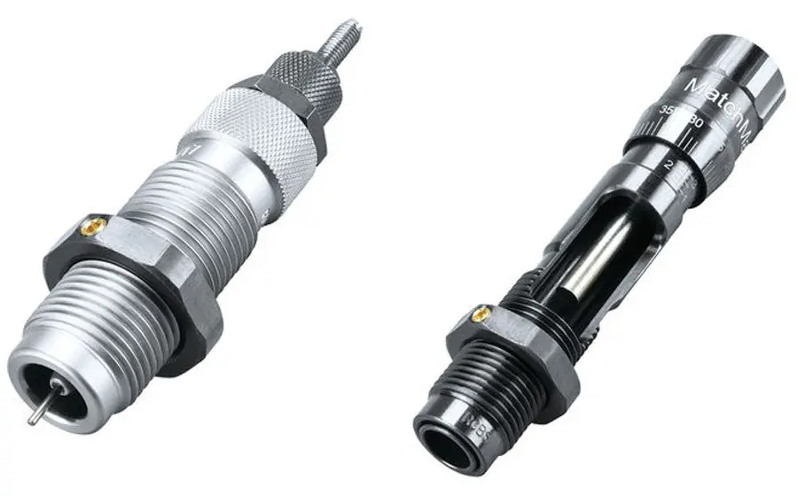 SET DI 2 MATRICI RCBS MATCHMASTER 6.5 PRC - LUNGHEZZA INTERA