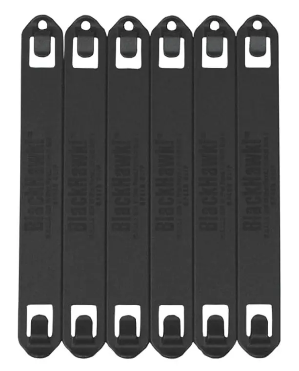 CLIP RAPIDE BLACKHAWK! S.T.R.I.K.E. O PALS/MOLLE NERE (6 PZ.) 7"