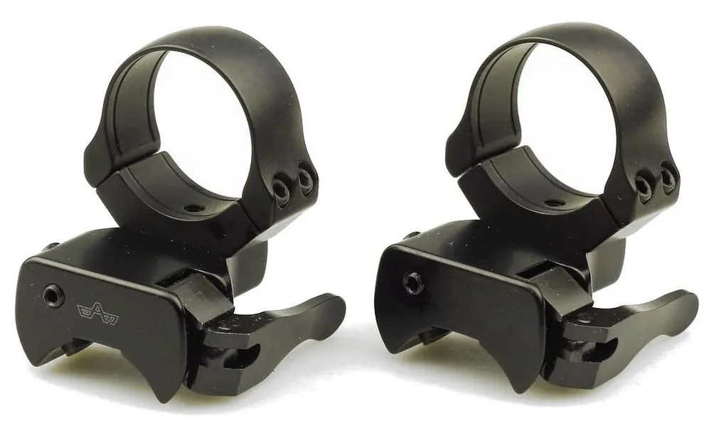 ATTACCHI APEL MODELLO BLASER IN ACCIAIO - 30 MM, BASSI BH13,5