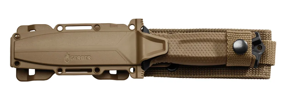 COLTELLO GERBER STRONGARM NERO A DENTI