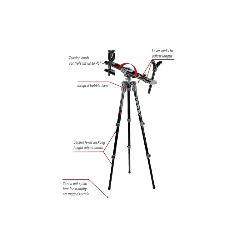SUPPORTO PER CACCIA FIELDPOD MAX BOG DA 50CM A 120CM