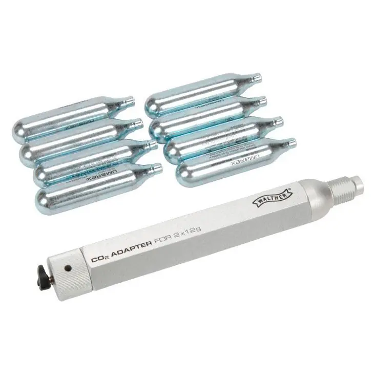 ADATTATORE WALTHER PER 2 CAPSULE CO2 DA 12G