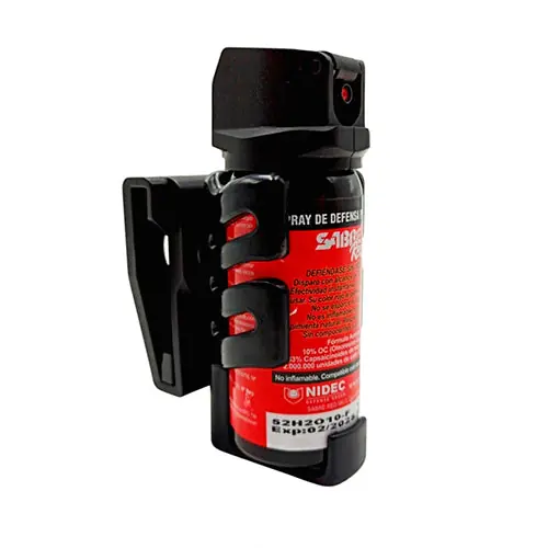 CUSTODIA IN POLIMERO PER SPRAY SABRE RED MK3 E MK4
